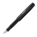 Pióro wieczne Kaweco Calligraphy Sport Black z wymiennymi stalówkami o różnych szerokościach.