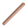Pióro wieczne Kaweco Liliput Copper wykonane z litej miedzi o ciepłym odcieniu, widoczna srebrna stalówka.