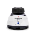 Szklany flakon atramentu Sheaffer Skrip niebieski 50 ml z czarną zakrętką