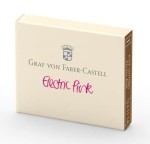 Naboje Graf von Faber-Castell Electric Pink 6 szt. 