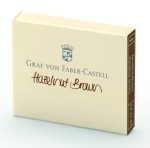 Naboje Graf von Faber-Castell Hazelnut Brown 6 szt.