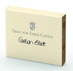 Naboje Graf von Faber-Castell Carbon Black 6 szt.