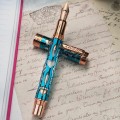Pióro wieczne CONKLIN ENDURA Deco Crest Demo/Blue/Rosegold