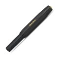 Zamknięte pióro kulkowe Kaweco Classic Sport Black, prezentujące kompaktowe wymiary i charakterystyczny ośmiokątny kształt skuwki.