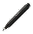 Czarny ołówek Kaweco Skyline Sport Clutch z grubym grafitem 3,2 mm, prezentujący swój charakterystyczny ośmiokątny korpus.