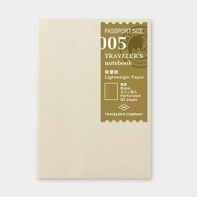 Wkład TRAVELER'S Passport Lightweight paper gładki