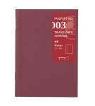 Wkład TRAVELERS Passport notes gładki 003