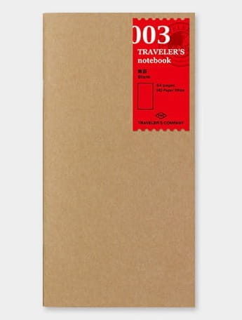 Wkład TRAVELER'S gładki 003