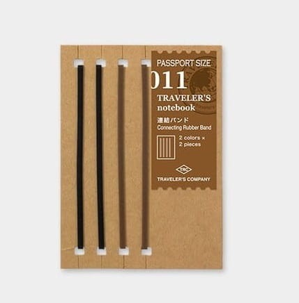 Wkład TRAVELER'S Passport gumki do wkładów 011