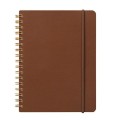 Notes MIDORI Grain B6 ciemnobrązowy