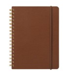 Notes MIDORI Grain  B6 ciemnobrązowy 