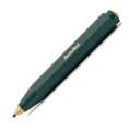 Ciemnozielony długopis Kaweco Classic Sport Green ze złotym logo.