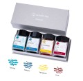 Atrament SAILOR MANYO 4x20ml Yomogi, Kikyou, Yamabuki, Ume - edycja limitowana