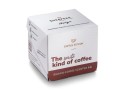 Brązowy atrament zapachowy Sheaffer Skrip Coffee o zapachu kawy w szklanym flakonie 50 ml z brązowym pudełkiem.