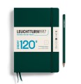 Notes LEUCHTTURM 1917 Medium A5 FOREST GREEN kropki 120g