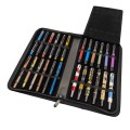 Etui MONTEVERDE Deluxe na 24szt czarno-zielone