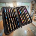 Etui MONTEVERDE Deluxe na 24szt czarno-zielone