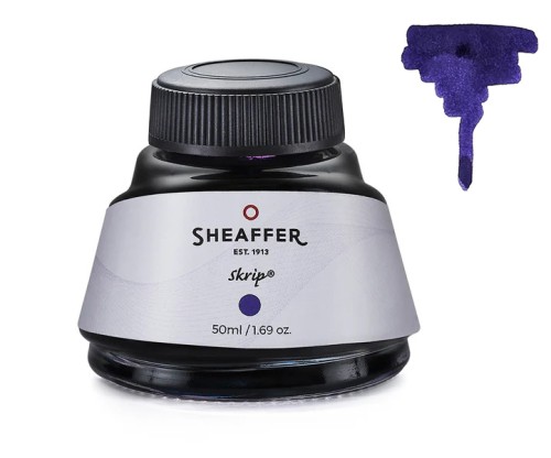 Atrament SHEAFFER Skrip fioletowy z króbką koloru