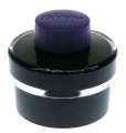 Atrament Lamy T52 Dark Lilac we flakonie z wysunięta rolka bibuły do czyszczenia stalówki
