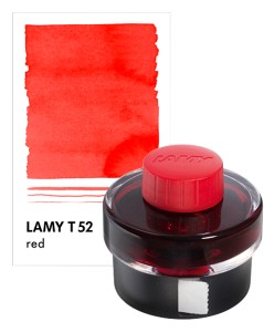 Atrament LAMY T52 czerwony 50ml.