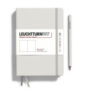 Notes LEUCHTTURM 1917 Medium A5 NATURAL COLOURS Light Grey  gładki