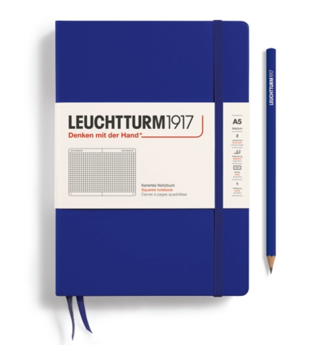 Notes LEUCHTTURM 1917 Medium A5 INK kratka