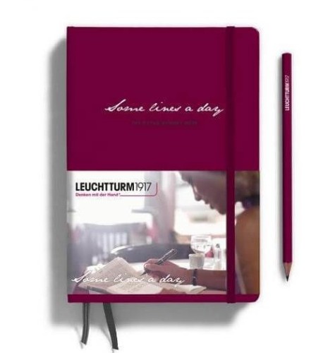 Pamiętnik 5-letni LEUCHTTURM1917 Medium A5 PORT RED