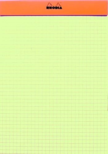 Notes RHODIA nr16 A5 14,8x21cm papier żółty- kratka
