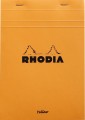 Notes RHODIA nr16 A5 14,8x21cm papier żółty- kratka
