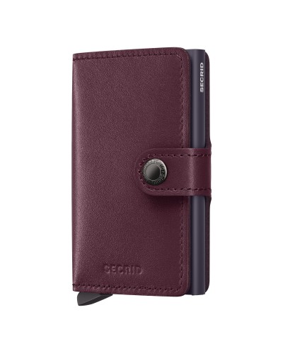 Portfel SECRID Miniwallet Original Cranberry