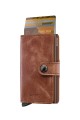 Portfel SECRID Miniwallet Vintage Cognac-Brown