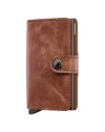 Portfel SECRID Miniwallet Vintage Cognac-Brown