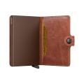 Portfel SECRID Miniwallet Vintage Cognac-Brown