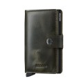 Portfel SECRID Miniwallet Vintage Olive-Black
