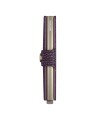 Portfel SECRID Miniwallet PEBBLE GRAPE