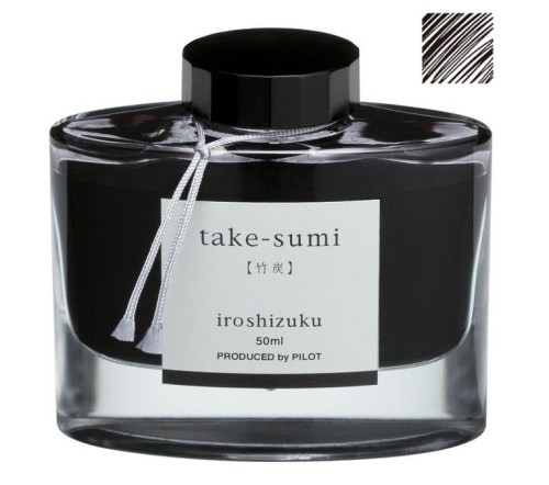 Atrament PILOT IROSHIZUKU Take-sumi czarny 50ml