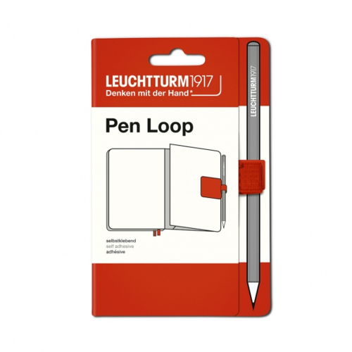 Uchwyt LEUCHTTURM 1917 Pen Loop COLOURS Fox red