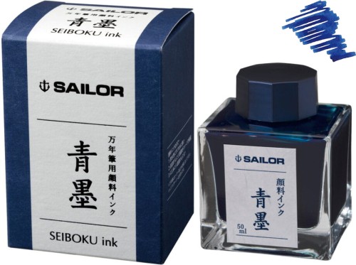 Atrament SAILOR Pigmentowy SEIBOKU niebieski 50ml