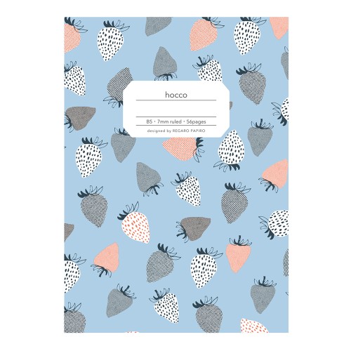 Notes APICA B5 Hocco Semi B5 – STRAWBERRY linia