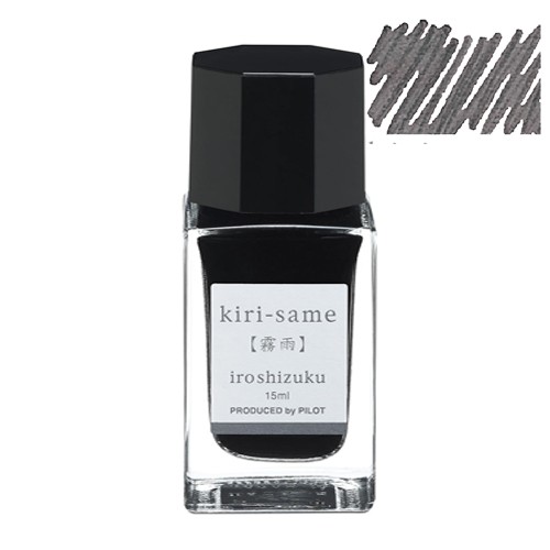 Atrament Pilot Iroshizuku Kiri-same 15 ml szary flakon inkaust do piór