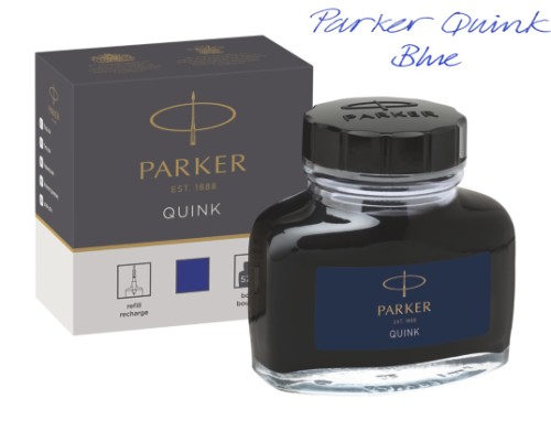 Atrament PARKER Quink niebieski w szklanym kałamarzu 57ml.