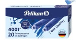Naboje PELIKAN 4001 niebieskie 20szt.
