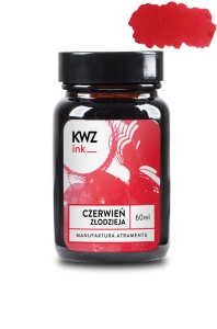 Atrament KWZ Ink  czerwień złodzieja 60ml