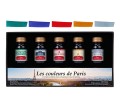 Zestaw atramentów HERBIN PARIS Set 5x10ml
