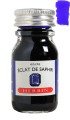 Atrament J. HERBIN 10ml - Eclat de saphir z próbką koloru