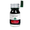 Atrament J. HERBIN 10ml - Vert Foret z próbką koloru
