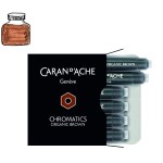 Naboje Caran d’Ache Organic Brown 6szt.
