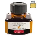 Atrament J. HERBIN zapachowy 30ml  Encre Ambre -orange z próbką koloru