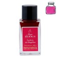 Atrament HERBIN 1670 Fuchsia de Magellan 15ml z próbką koloru
