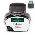 Atrament Faber-Castell 30ml czarny z próbka koloru